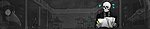 Long dark grey banner
